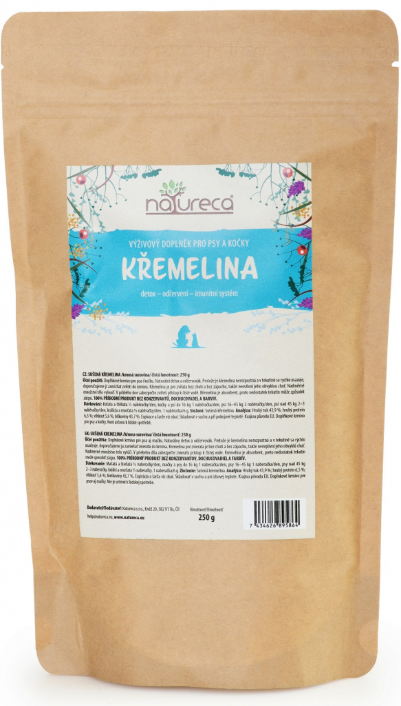 NATURECA Kremelina sušená 250 g