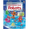 First Sticker Books Robots