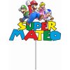 Zápich - Meno a Super Mário - s paličkou - 14cm - Obrázok