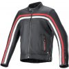 ALPINESTARS bunda DYNO čierna/rubínová červená/béžová 2024 - 2XL