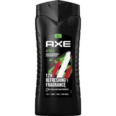 Axe Africa 3in1 energizujúci sprchovací gél 400 ml pre mužov