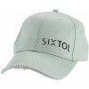 SIXTOL Šiltovka s LED svetlom B-CAP 25 lm, nabíjacie, USB, univerzálna veľkosť, zelená