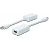 Digitus kabelový adaptér DisplayPort, mini DP - HDMI typ A M / F, 0,15m, kompatibilní s DP 1.1a, CE, wh AK-340411-001-W