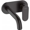 Hansgrohe Vernis Blend - Umývadlová batéria pod omietku, matná čierna - 71576670