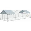 PAWHUT D51-436V03SR výbeh pre hydinu s bidlom, 3x8x1,95m + DOPRAVA ZADARMO až na Vašu adresu v hodnote 5,99 €