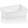 KELA Koš ALVARO PP, bílá 29,5x20,5x8,5cm KL-23020