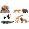 Teddies Zvířátko safari ZOO plast 11-17cm v boxu