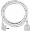 EMOS SK s.r.o. Predlžovací kábel 5 m / 1 zásuvka / biely / PVC / 1,5 mm2 - P0115R