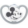 NUK Cumlík Space Disney Mickey Mouse (0-6 m.) Farba: sivá