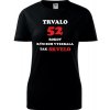 Čierne dámske tričko trvalo 52 rokov - darček k 52 narodeninám pre kamarátku XL