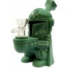 Urban Crew Silikónový bong Space Hero 15cm Zelená