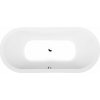 Polysan Polysan, VIVA O oválna vaňa 175x80x47cm, biela, 79119