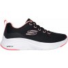 Skechers dievčenská vychádzková obuv VAPOR FOAM BRISK QUICK čierna lososová biela