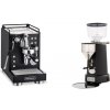 La Pavoni Mini Cellini, black + ECM V-Titan 64, anthracite