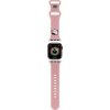 Hello Kitty Silikonová hlavička Hello Kitty - řemínek pro Apple Watch 38/40/41 mm (růžová)