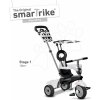SmarTrike trojkolka Vanilla TouchSteering so slnečníkom 6652400 čierno-biela
