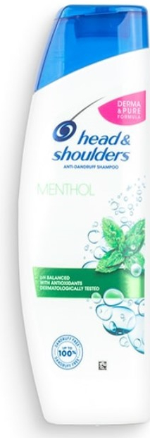 Head & Shoulders Mentol Fresh šampón proti lupinám 400 ml