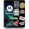 Picasee silikónový čierny obal pre Motorola Edge 40 Neo - Summer