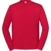 Fruit of the Loom Mikina Iconic Premium Set-In Sweat, těžká bavlna, unisex COT16228200404-red XL Červená