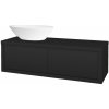 Dreja Umývadlová skriňa STORM SZZ2 120 (umývadlo Triumph) - L03 Antracit vysoký lesk / L03 Antracit vysoký lesk / Levé