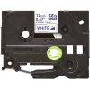 páska BROTHER TZeFA3 modré písmo, biela nažehľovacia páska FABRIC Tape (12mm) (TZEFA3)