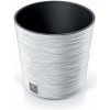 PROSPERPLAST FURU ROUND Kvetináč 30 cm bielý
