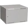 Solarix rozvádzač nástenný skladaný SENSA LITE 6U 450mm - dvere plech / RAL 7035 (SENSA-L-6U-545-21-G)