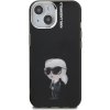 Karl Lagerfeld IML Aquarelle Karl pre Apple iPhone 15, čierna