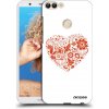 Picasee silikónový prehľadný obal pre Huawei P Smart - Veľké srdce