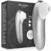 Womanizer - pro vibrant clitoral stimulator silver grey