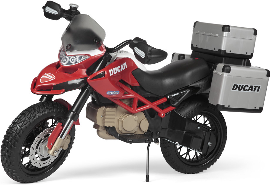 Peg-Pérego Ducati Enduro 330W motorka červená