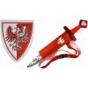 SÚPRAVA MEČ 50CM POŠVA ŠTÍT MALÝ KOSTÝM RYTIER KOSTÝM PRE DETI