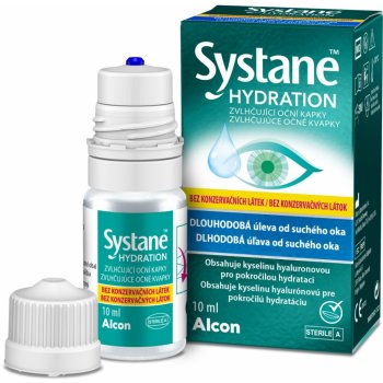 Alcon Systane Hydration očné kvapky bez konzervantov 10 ml