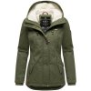 Marikoo Bikoo Dámska zimná bunda s kapucňou, olive leaf - S