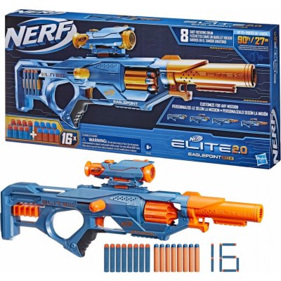 NERF ELITE 2.0 EAGLEPOINT RD 8 Pištoľ od 22,32 € - Heureka.sk