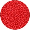Cakesupplies Cukrové guličky Soft Pearls - Červené 80 g