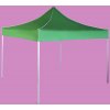 Expodom Párty stan 3x3m – hliníkový, Zelená, Bez bočných plachiet