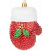 MagicHome Vianoce Ozdoba MagicHome Vianoce, sada, 2 ks, 10 cm, rukavice, červené, na vianočný stromček
