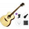 LAG T70A SET 2 Natural Satin Akustická gitara Jumbo
