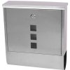 Schránka MADISON 340x310x100 mm, poštová, s rúrou na noviny, nerez