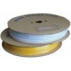 Popisovacia hviezdicová PVC bužírka H-25Z, vnútorný priemer 4,0mm / prierez 2,5mm2, žltá, 80m