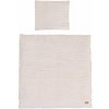 Béžové detské obliečky do postieľky s prímesou bavlny 80x80 cm Frosty Almond – Roba