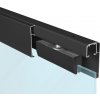 SISCO SISTEM SC - POSUVNÝ SYSTÉM 100 SILENT GLASS S 100 KG SP s obojstranným krytom na profil Prevedenie: SC – posuvný systém 100 SILENT GLASS S pre jednokrídlové dvere 1D 2000/100 SP s obojstranným k