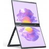 Waveshare 15.6inch Dual-Screen Portable Monitor, Dual-1080p High Definition Foldable Screen, 100% s RGB
