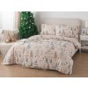 XPOSE® Bavlnené Renforcé obliečky ŠKANDINÁVSKE VIANOCE 140x200 cm, 70x90 cm, Bavlna RENFORCÉ + Predĺžená možnosť vrátenia tovaru do 50 dní