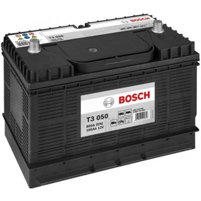 Ah 800 Autobatterie BOSCH 12 Volt 105 A/EN 0 092 T30 500 L 329mm B 174mm H NEU