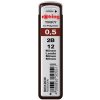 Rotring 1520/5055060 Tuhy 0,5 mm tvrdosť 2B 12 ks