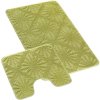 Bellatex Bany Paprsek světle zelený 60x100 + 60x50cm