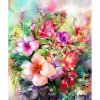 Diamantový obraz Maľované kvety