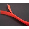 Našívací suchý zips - ostro červená - šírka 2 cm